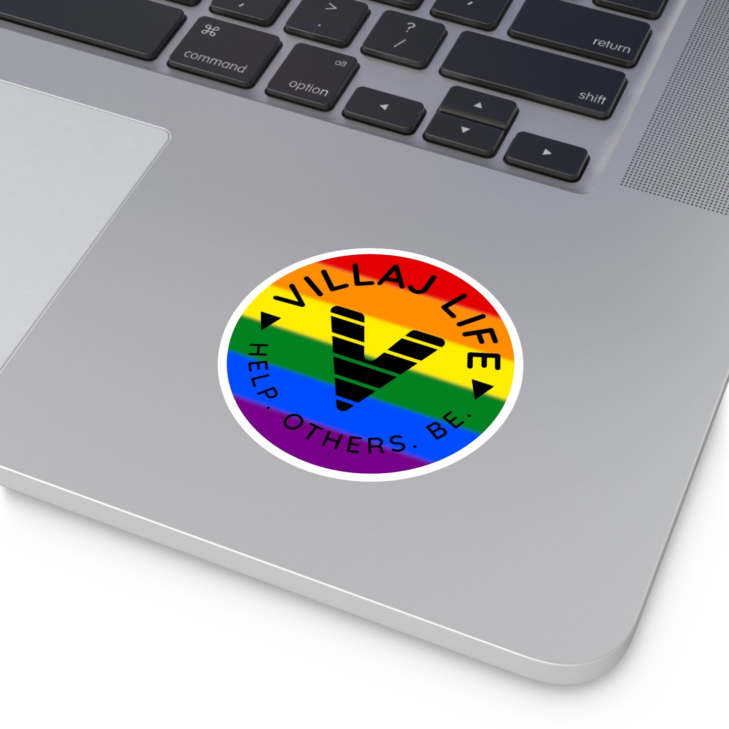 Villaj Life, LGBTQ+ Pride Sticker, Indoor\Outdoor