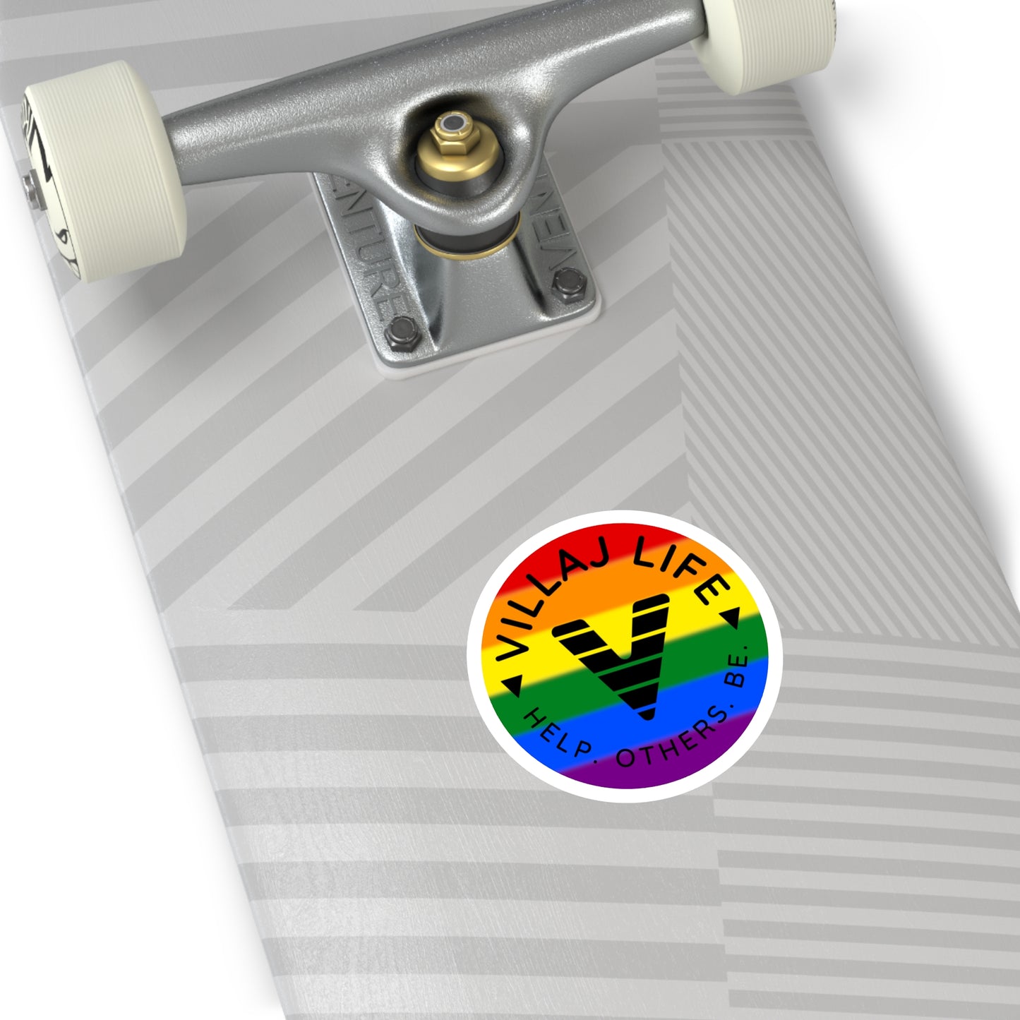 Villaj Life, LGBTQ+ Pride Sticker, Indoor\Outdoor