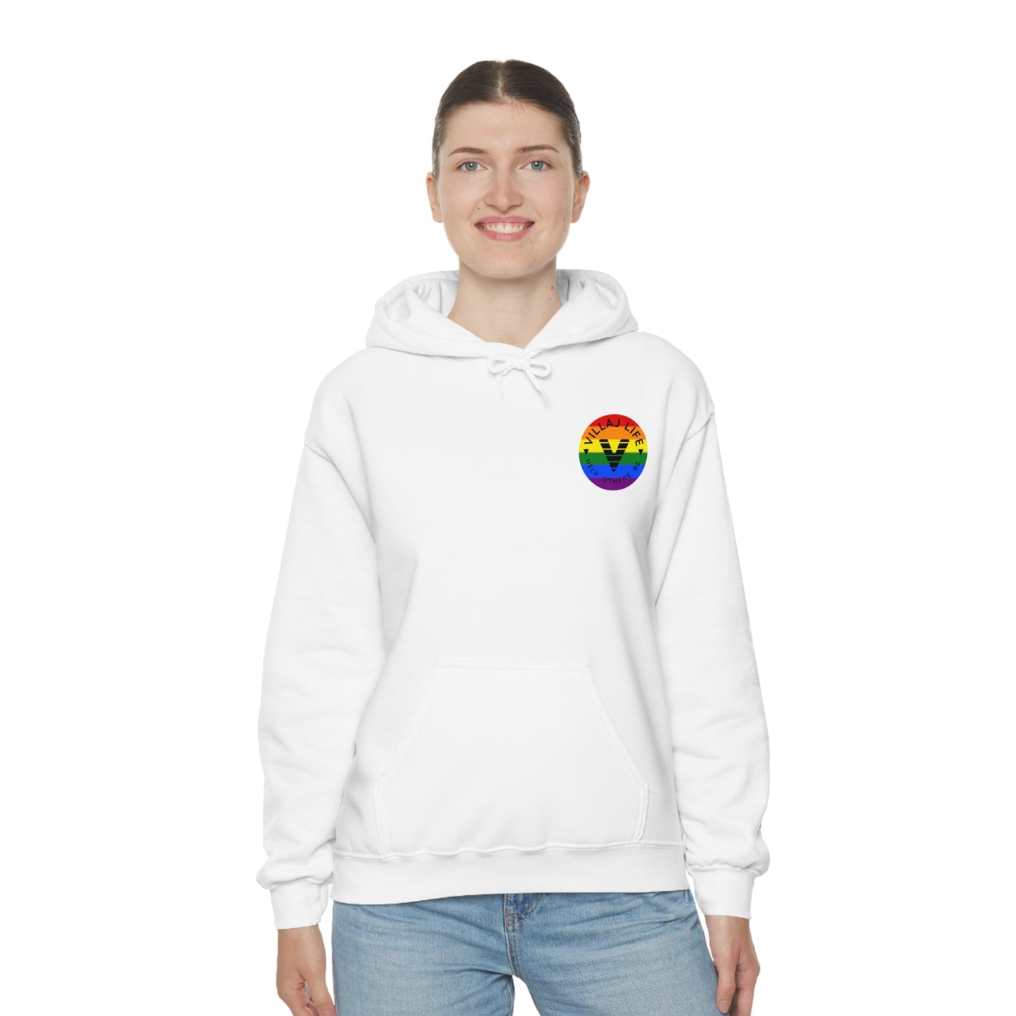 Villaj Life, Villaj Pride, Unisex Heavy Blend™ Hooded Sweatshirt