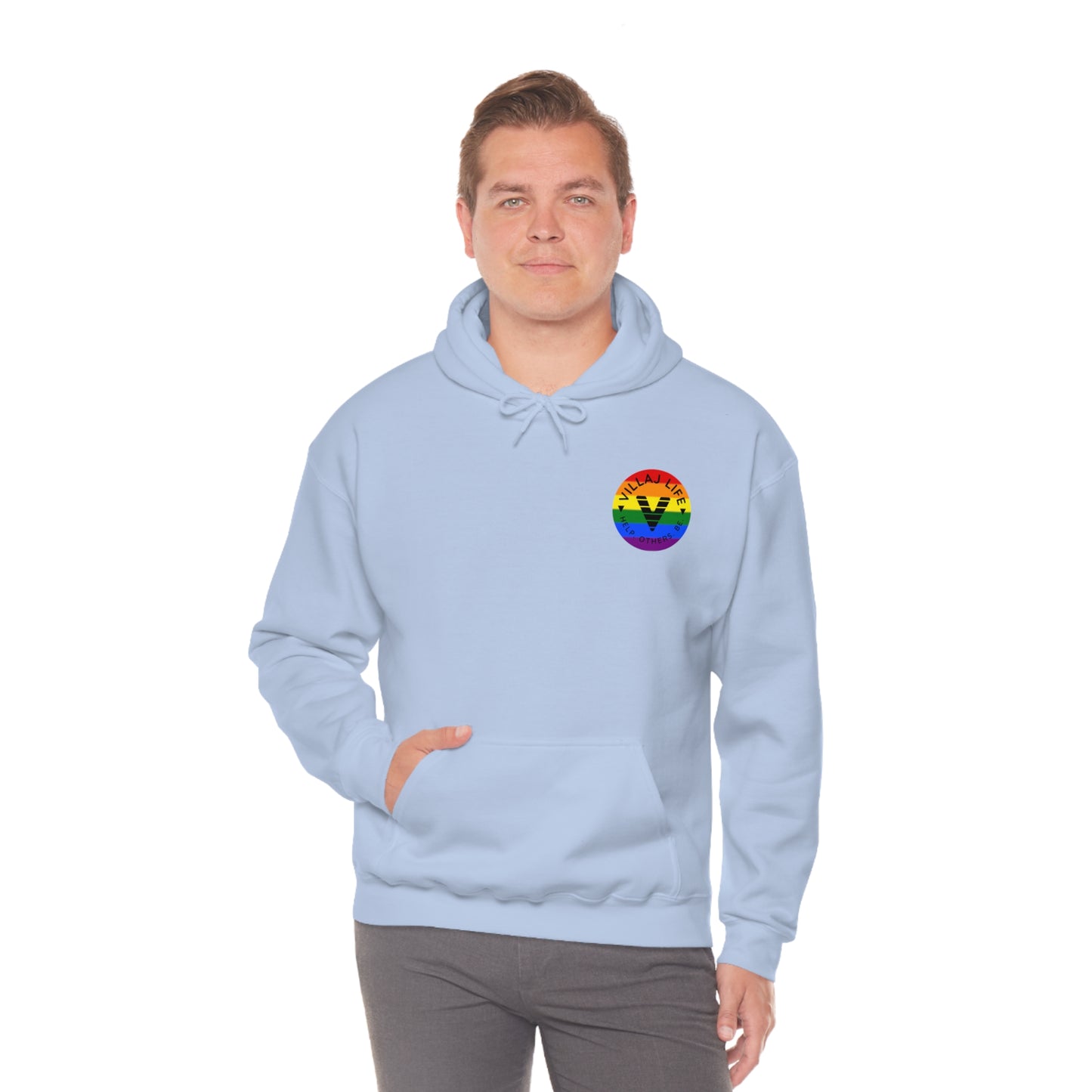 Villaj Life, Villaj Pride, Unisex Heavy Blend™ Hooded Sweatshirt