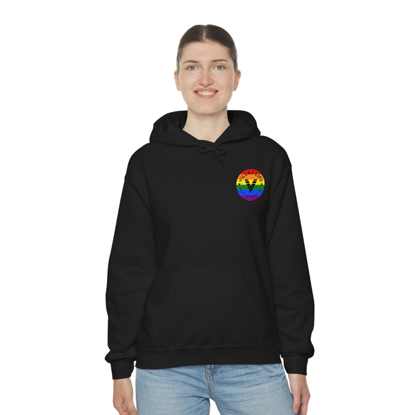 Villaj Life, Villaj Pride, Unisex Heavy Blend™ Hooded Sweatshirt