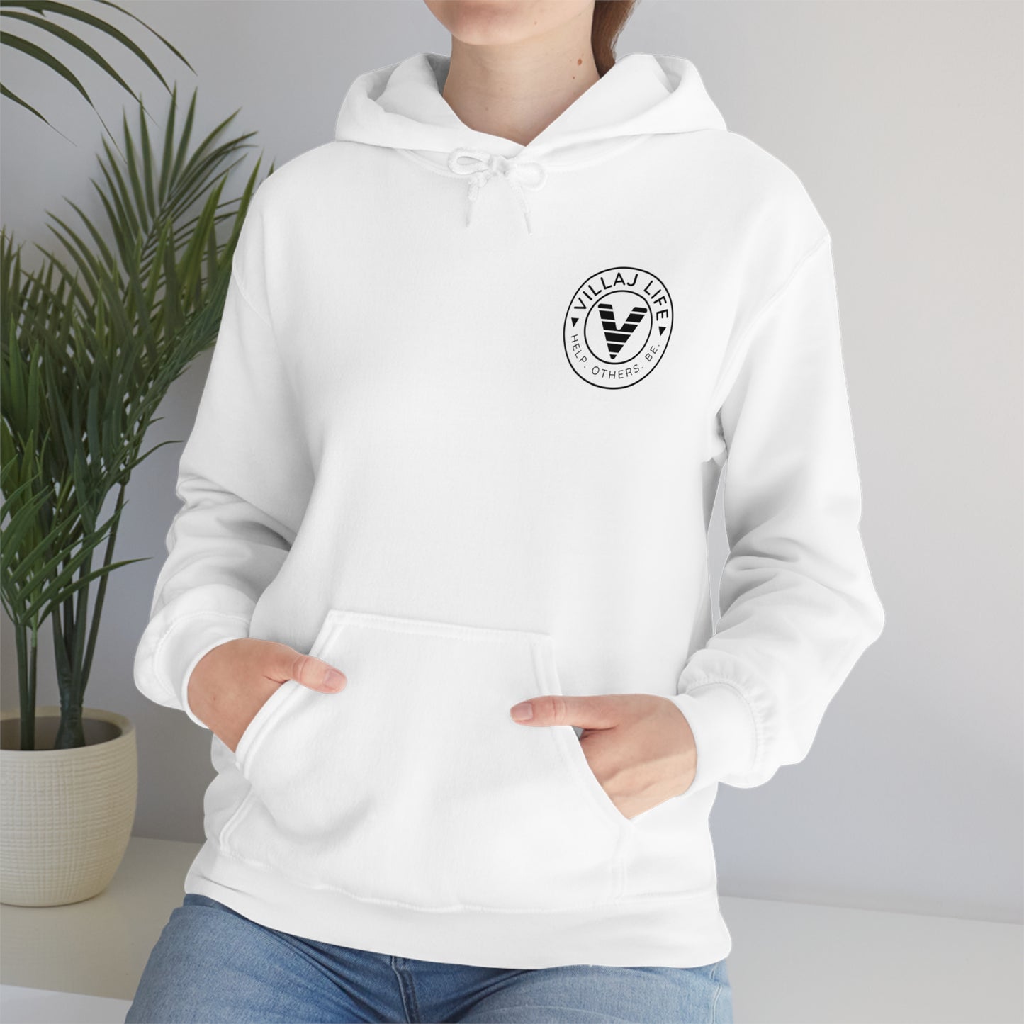 Villaj Life, Unisex Heavy Blend™ Hooded Sweatshirt