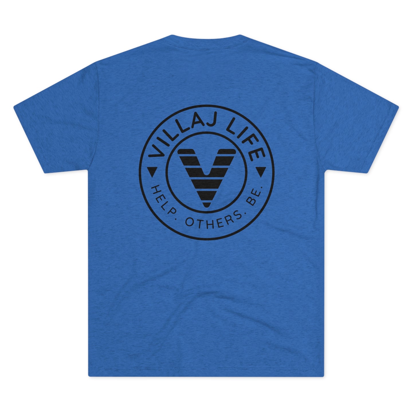 Villaj Life, Unisex Tri-Blend Crew Tee