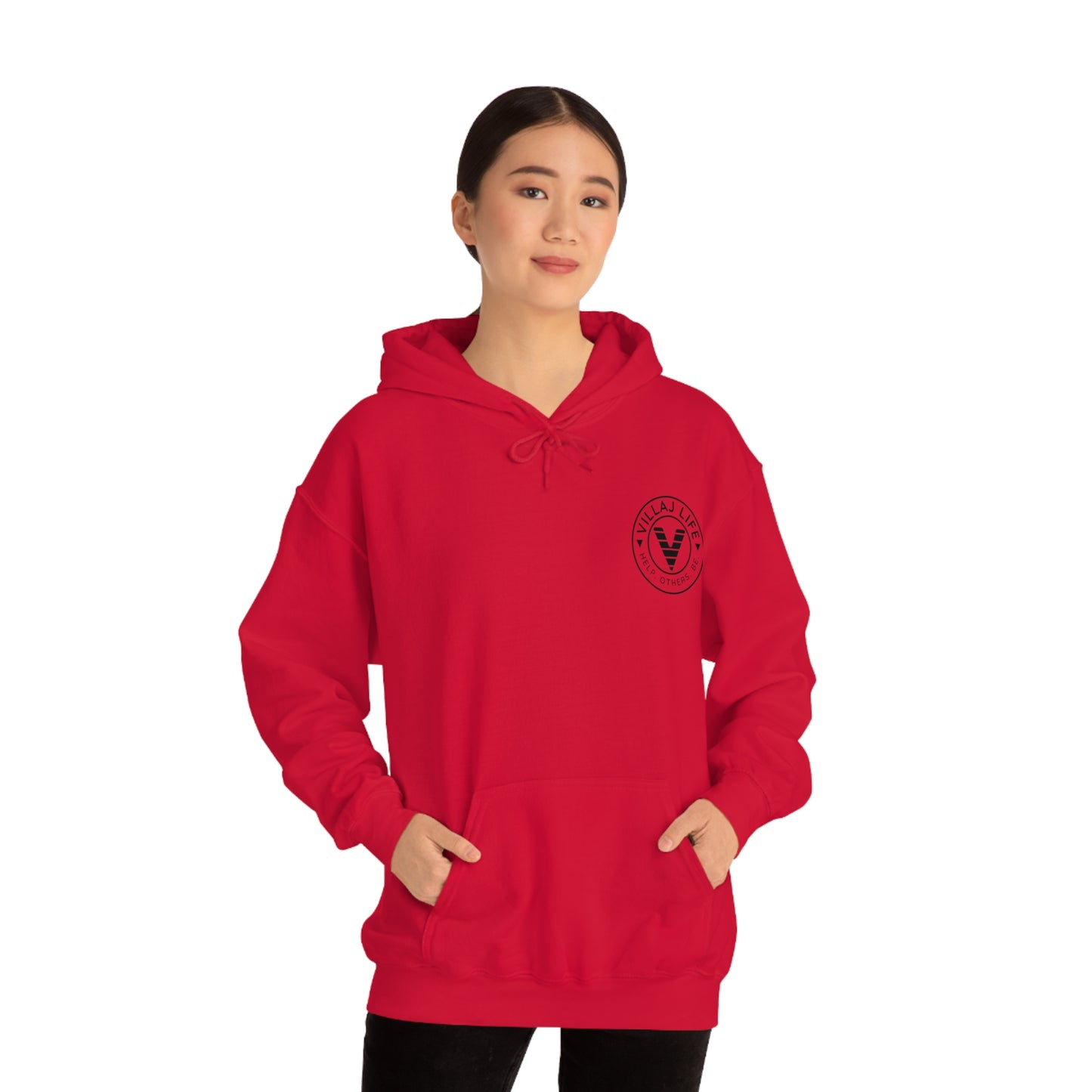 Villaj Life, Unisex Heavy Blend™ Hooded Sweatshirt