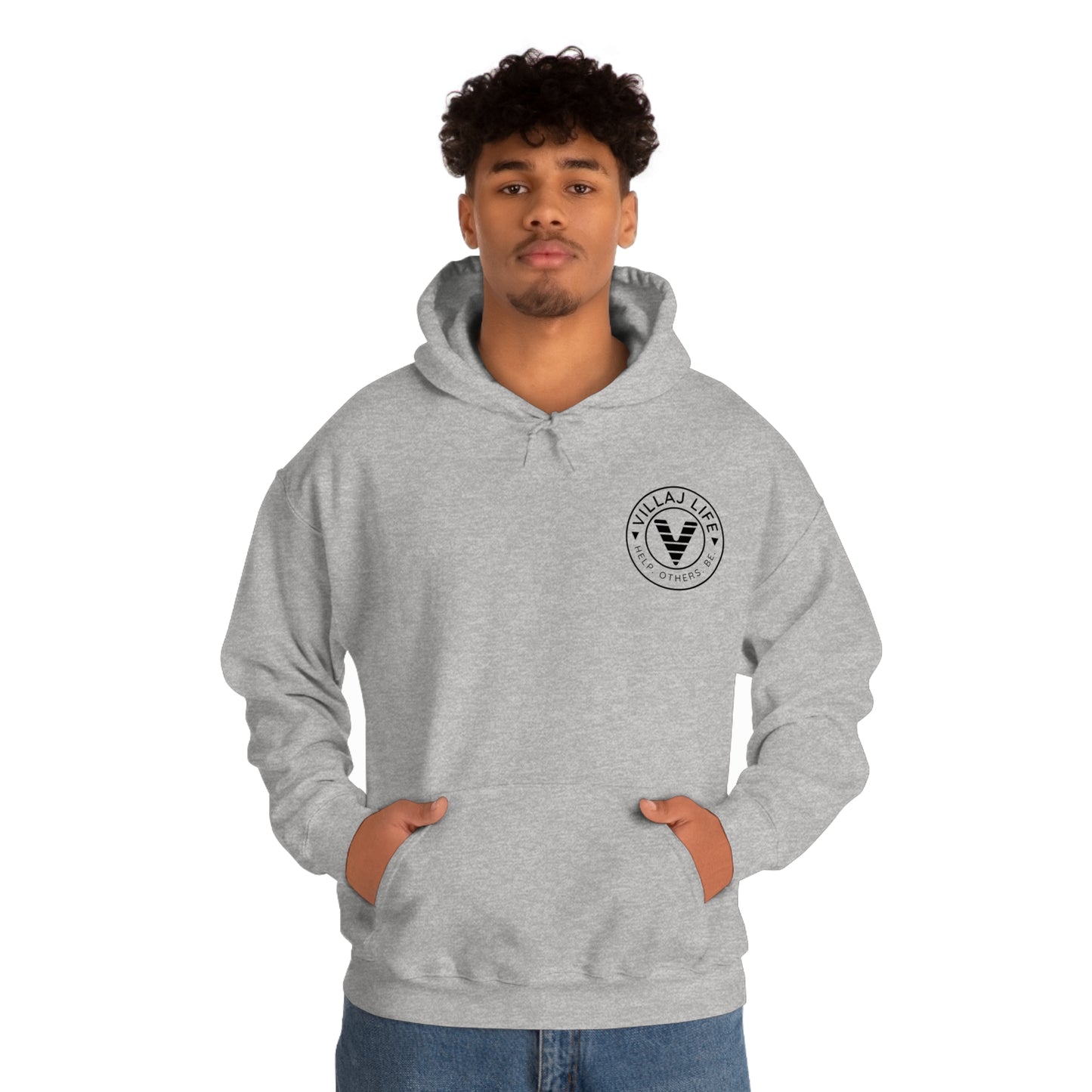 Villaj Life, Unisex Heavy Blend™ Hooded Sweatshirt