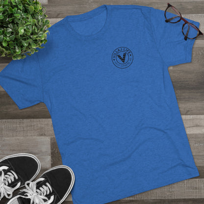 Villaj Life, It Takes a Villaj, Unisex Tri-Blend Crew Tee