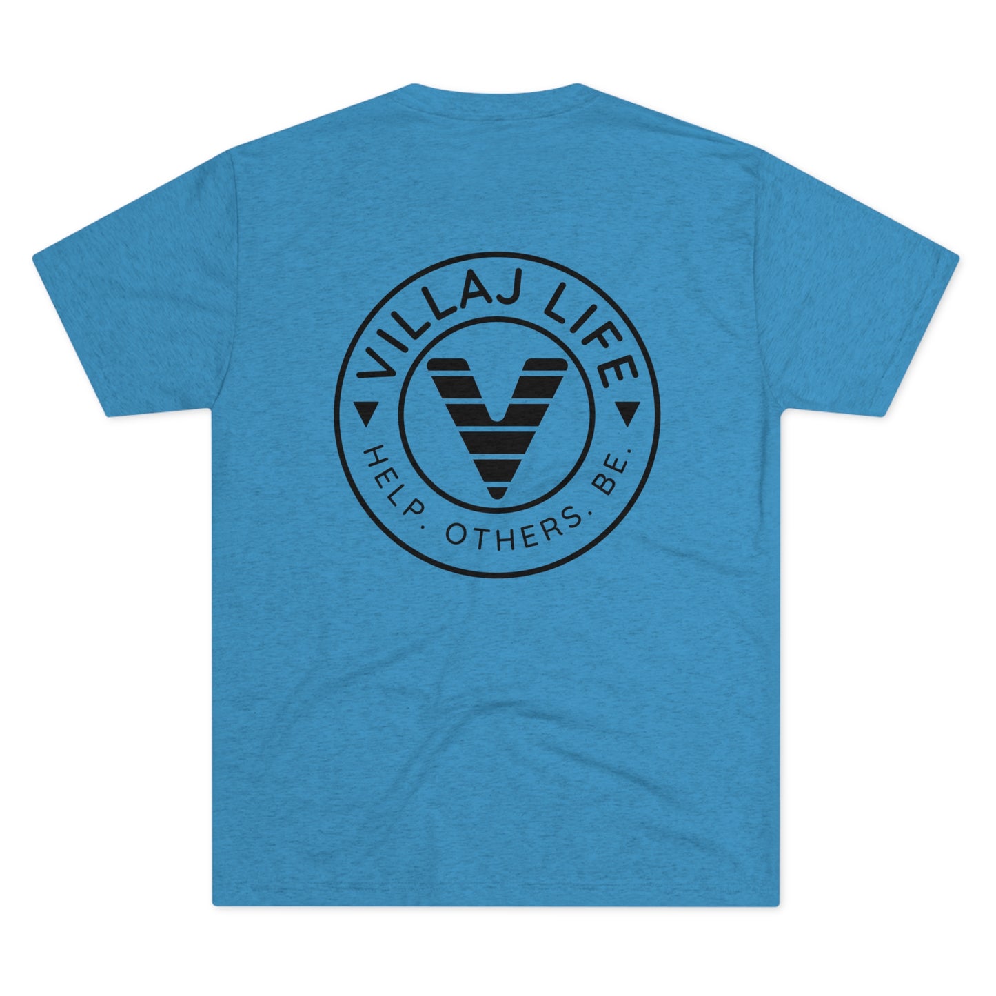 Villaj Life, Unisex Tri-Blend Crew Tee