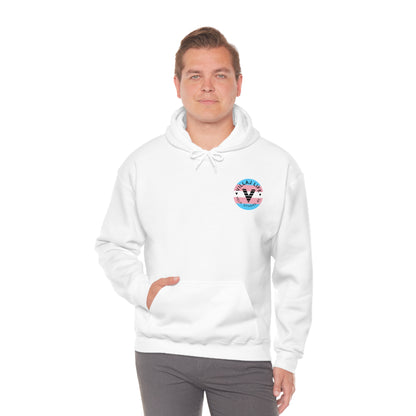 Villaj Life, Villaj Trans Pride, Unisex Heavy Blend™ Hooded Sweatshirt