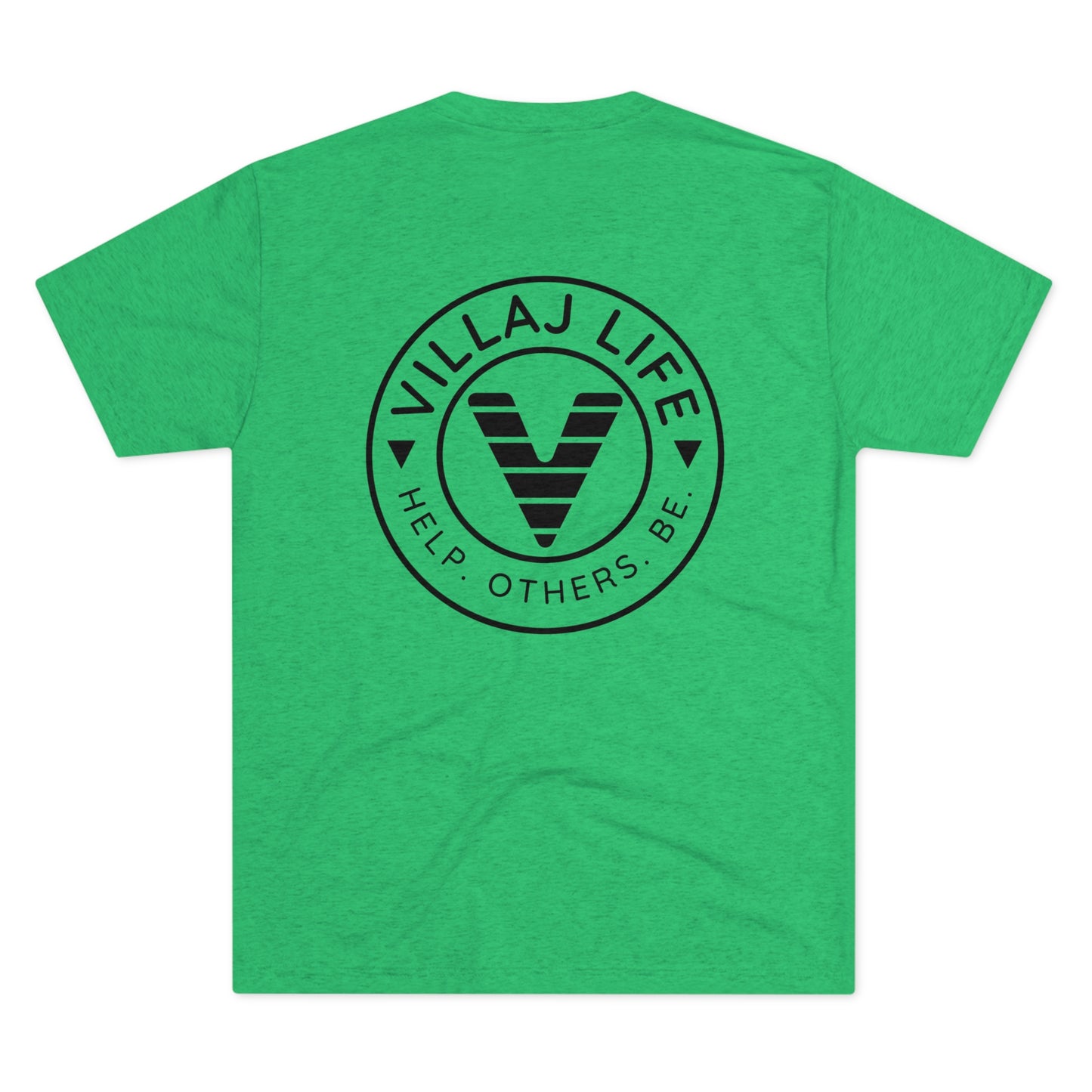 Villaj Life, Unisex Tri-Blend Crew Tee