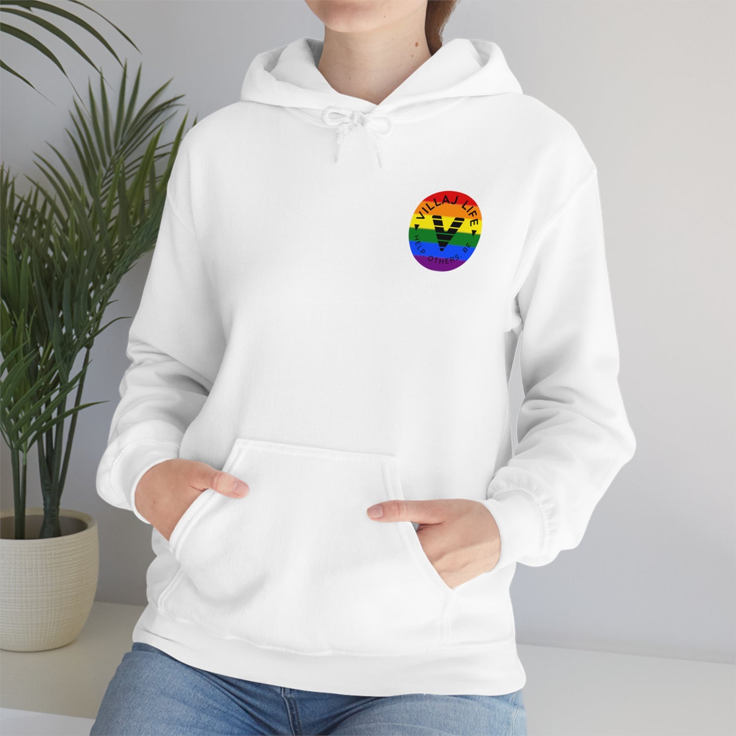 Villaj Life, Villaj Pride, Unisex Heavy Blend™ Hooded Sweatshirt