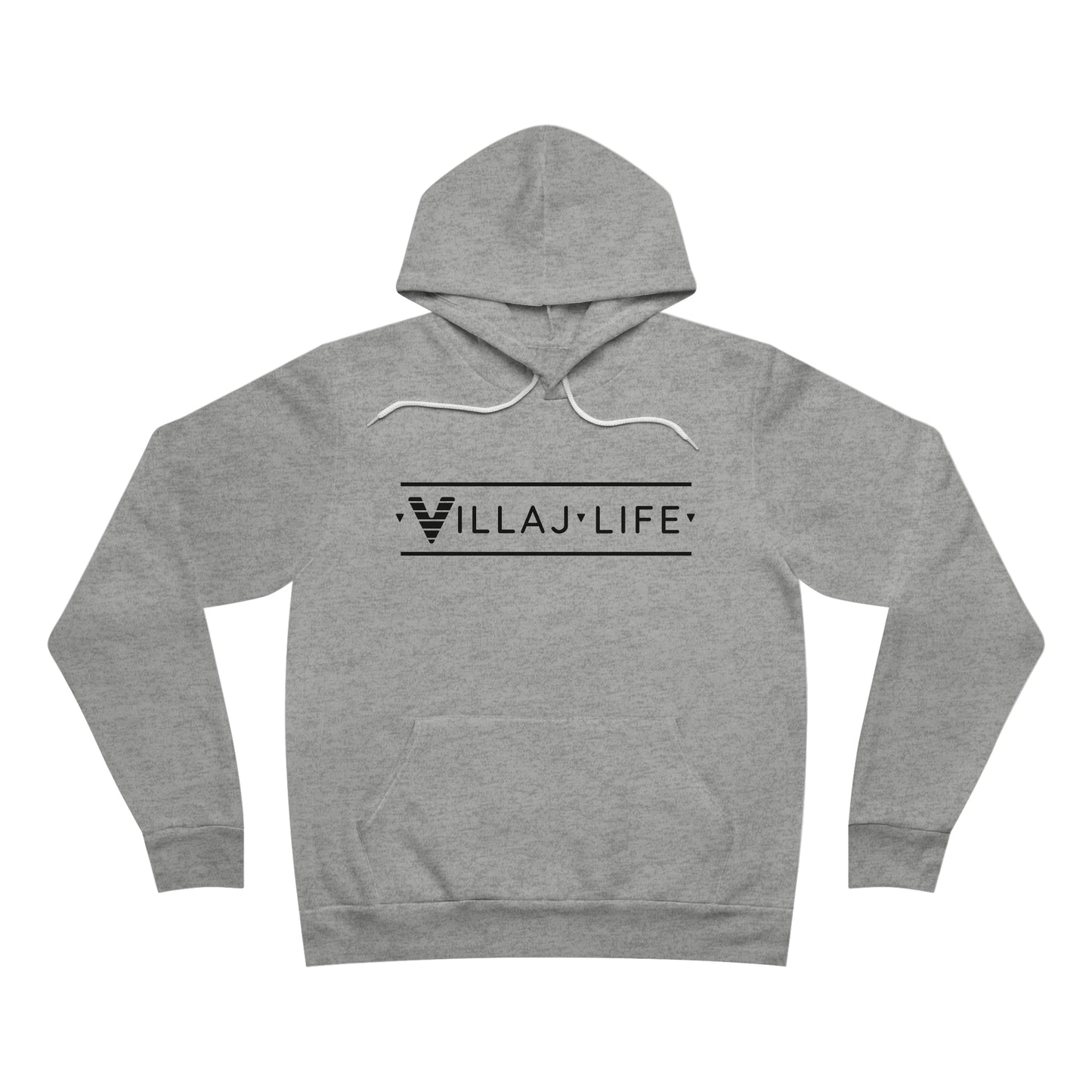 Villaj Life, Long Name, Unisex Sponge Fleece Pullover Hoodie