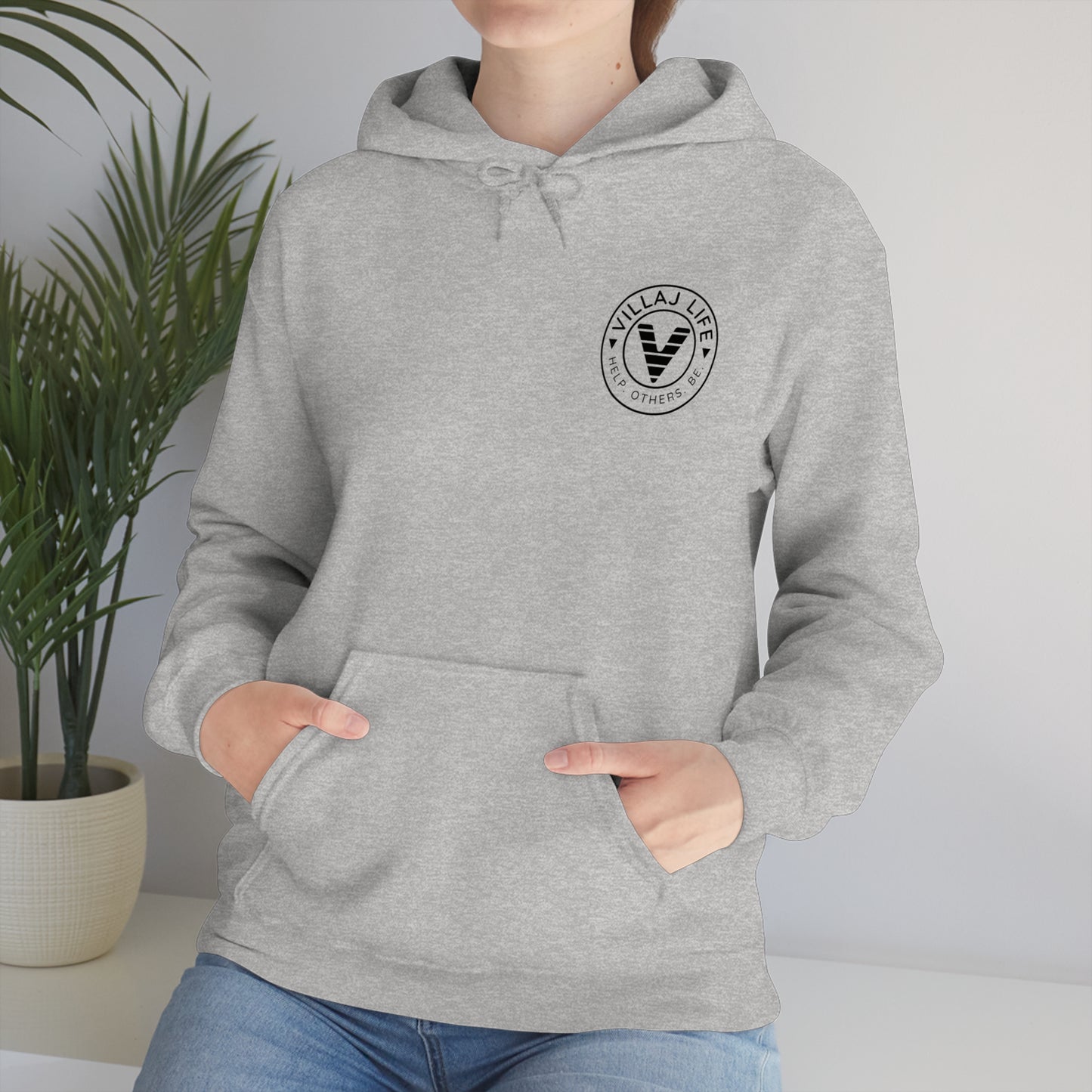 Villaj Life, Unisex Heavy Blend™ Hooded Sweatshirt