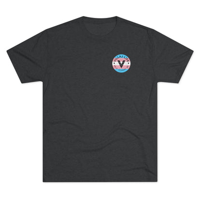 Villaj Life, Villaj Trans Pride, Unisex Tri-Blend Crew Tee