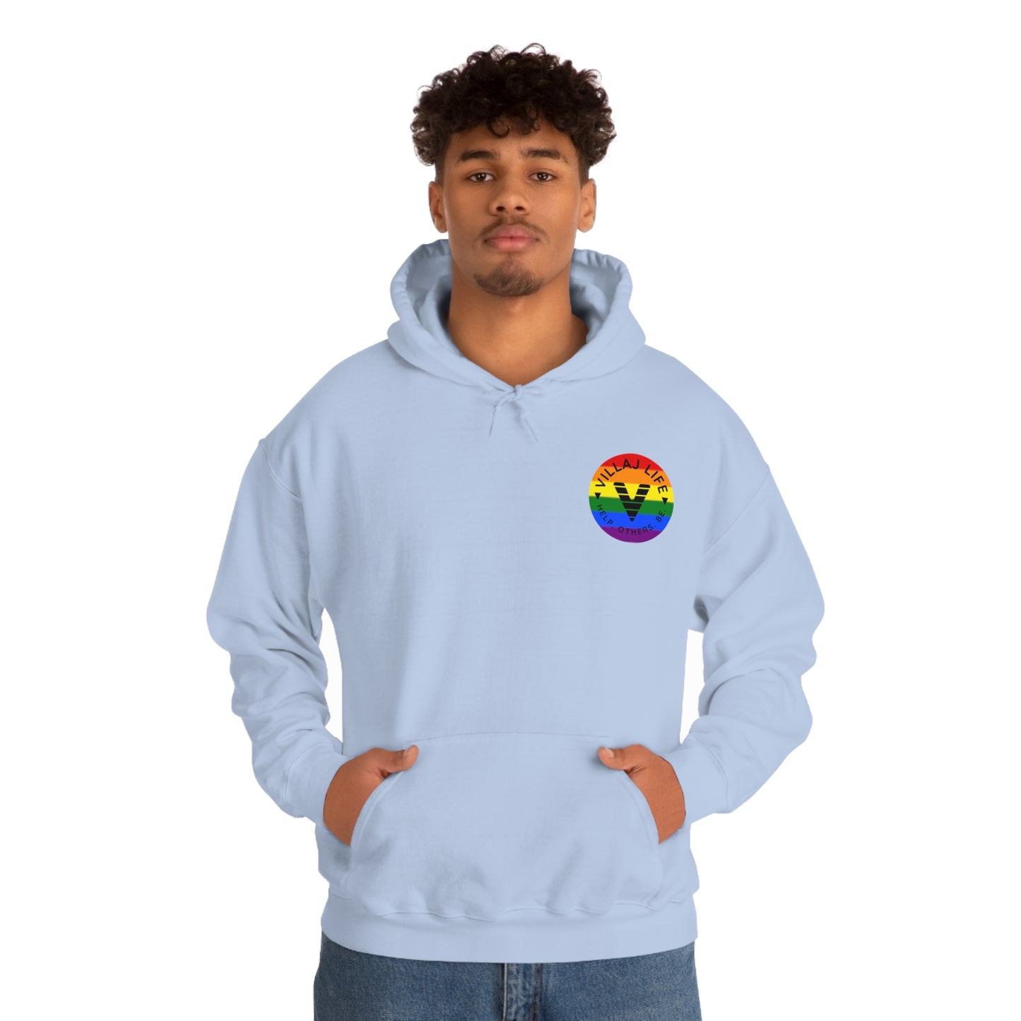 Villaj Life, Villaj Pride, Unisex Heavy Blend™ Hooded Sweatshirt