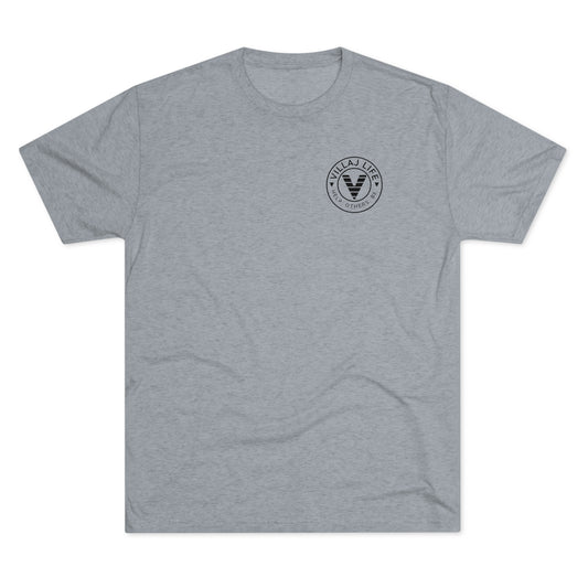 Villaj Life, Just Be, Unisex Tri-Blend Crew Tee