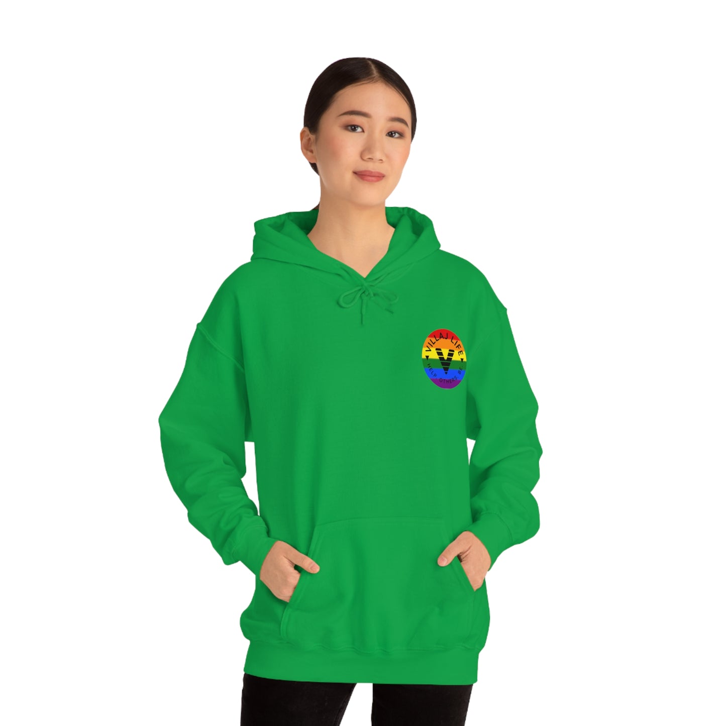 Villaj Life, Villaj Pride, Unisex Heavy Blend™ Hooded Sweatshirt