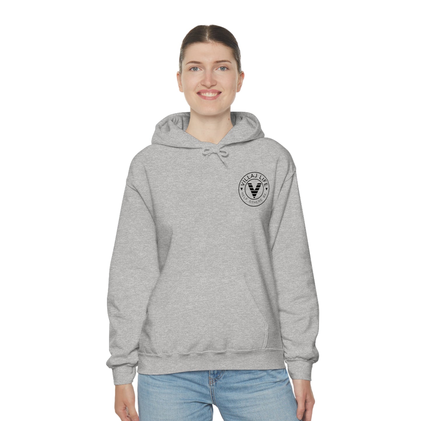 Villaj Life, Unisex Heavy Blend™ Hooded Sweatshirt