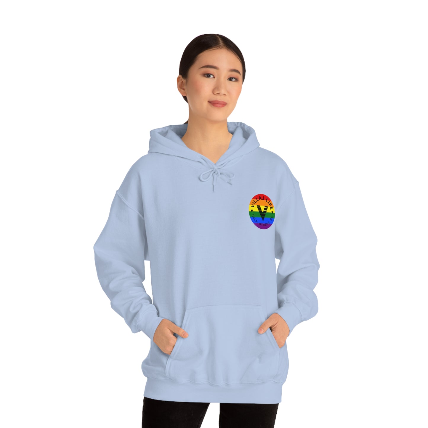 Villaj Life, Villaj Pride, Unisex Heavy Blend™ Hooded Sweatshirt