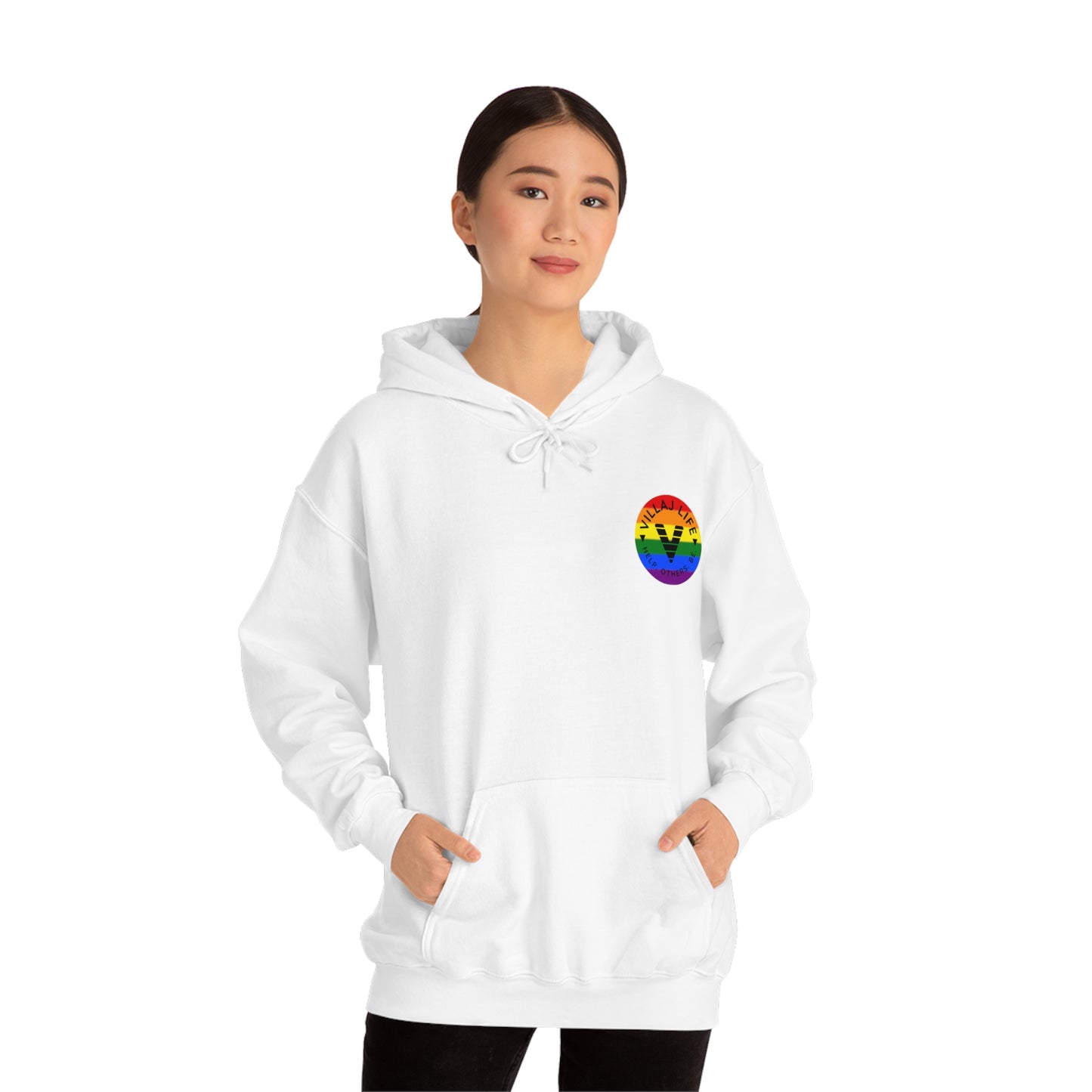 Villaj Life, Villaj Pride, Unisex Heavy Blend™ Hooded Sweatshirt