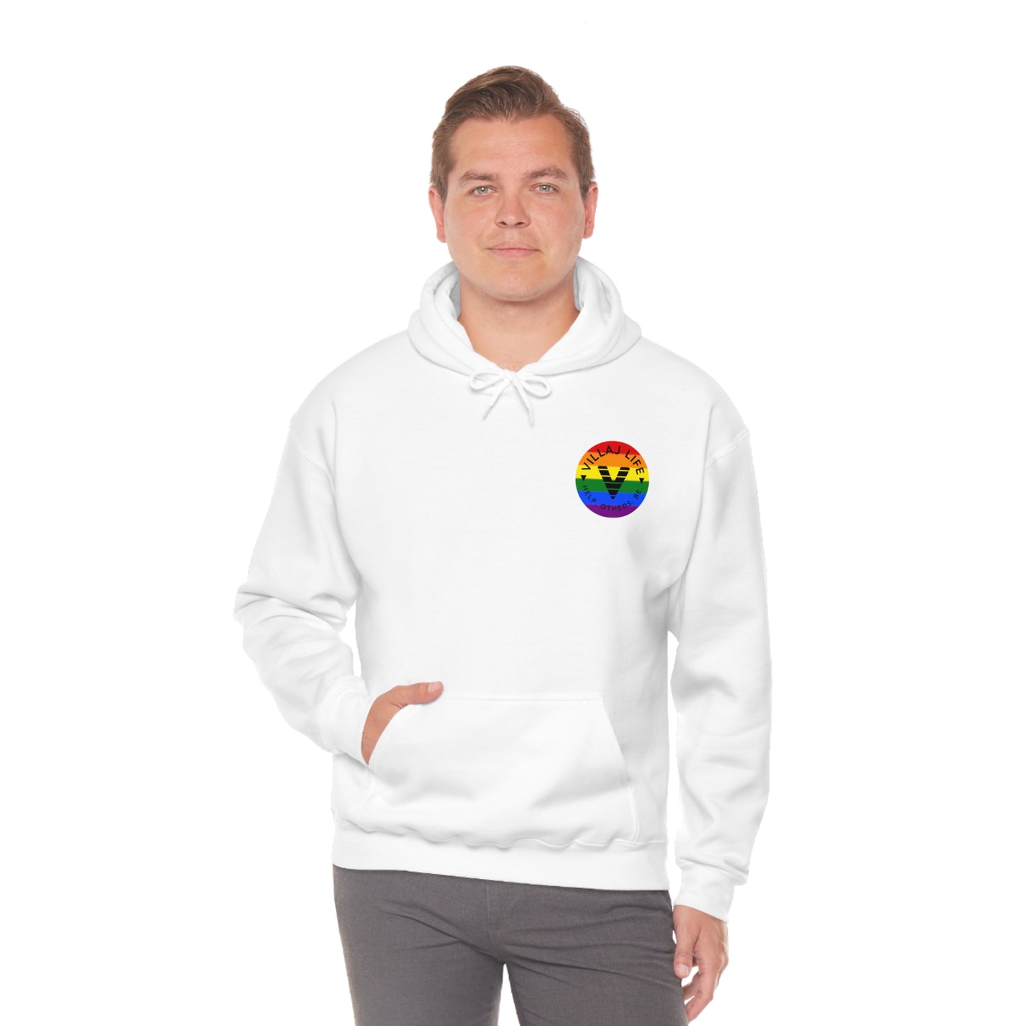 Villaj Life, Villaj Pride, Unisex Heavy Blend™ Hooded Sweatshirt