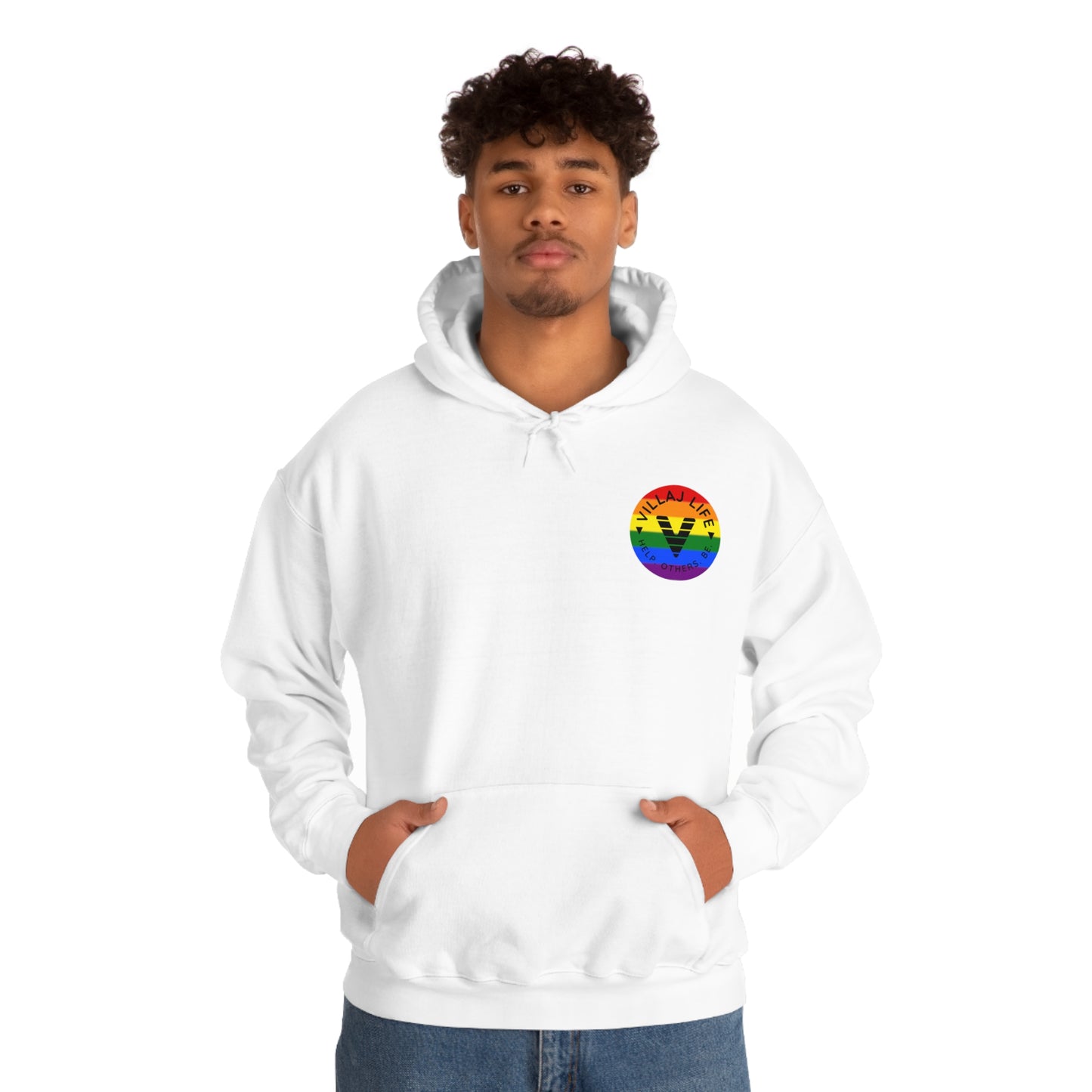 Villaj Life, Villaj Pride, Unisex Heavy Blend™ Hooded Sweatshirt