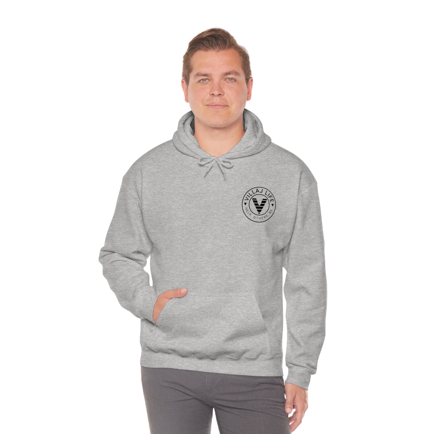 Villaj Life, Unisex Heavy Blend™ Hooded Sweatshirt