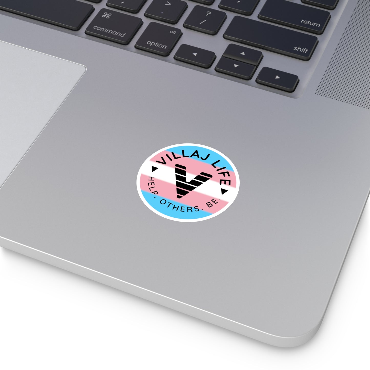 Villaj Life, Transgender Pride Sticker, Indoor\Outdoor