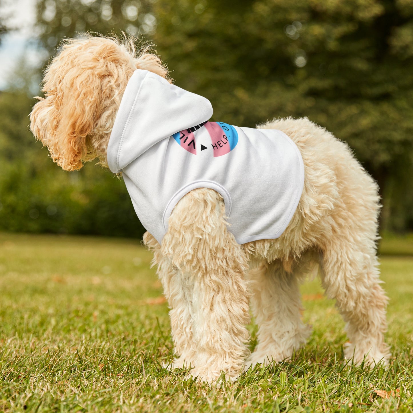 Villaj Life, Villaj Trans Pride, Dog Hoodie