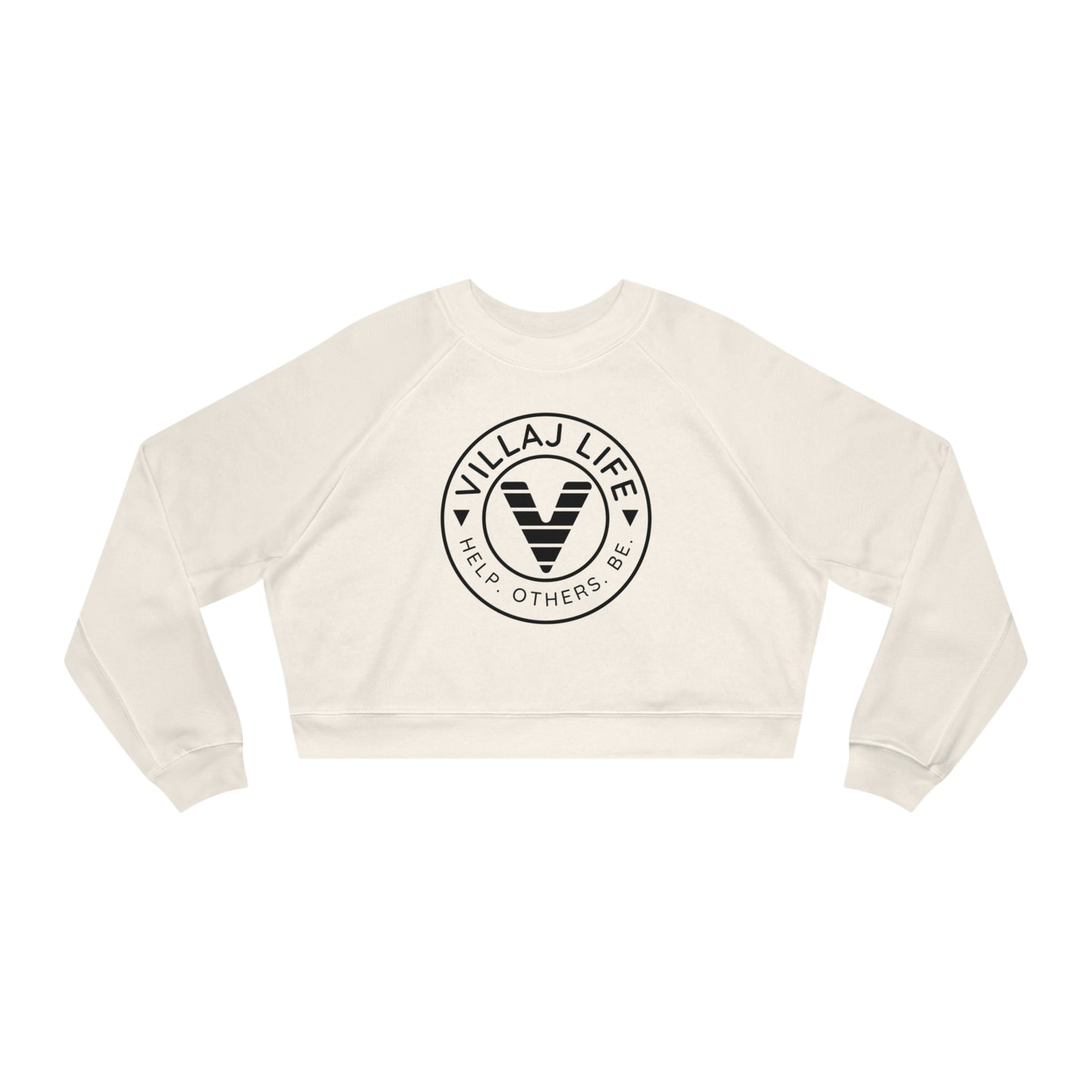 Villaj Life, Women's Cropped Fleece Pullover