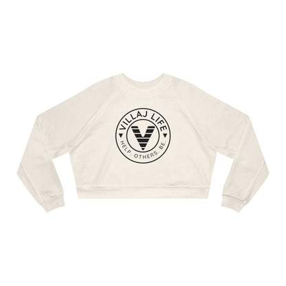 Villaj Life, Women's Cropped Fleece Pullover